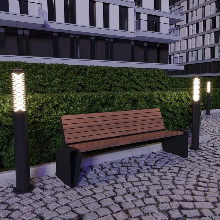 Наземный высокий светильник novotech netz 359282