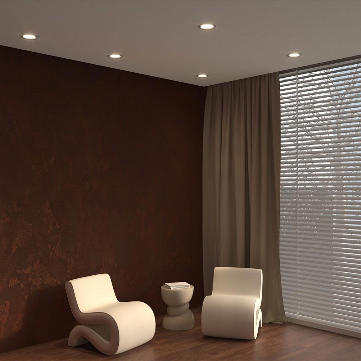 Встраиваемый светильник novotech drum 359414