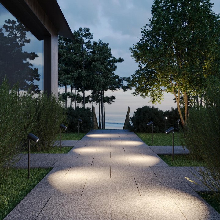 Наземный низкий светильник novotech street 359713