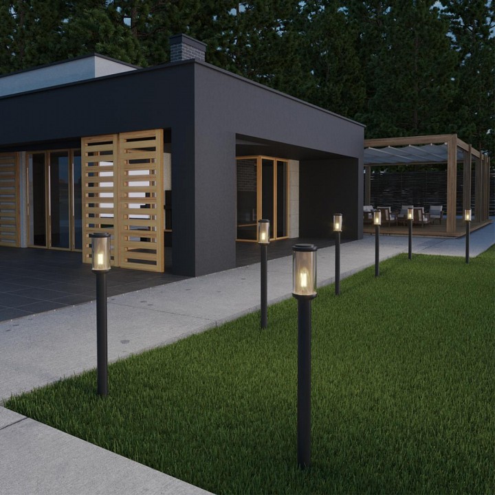 Наземный высокий светильник novotech matrix 370970