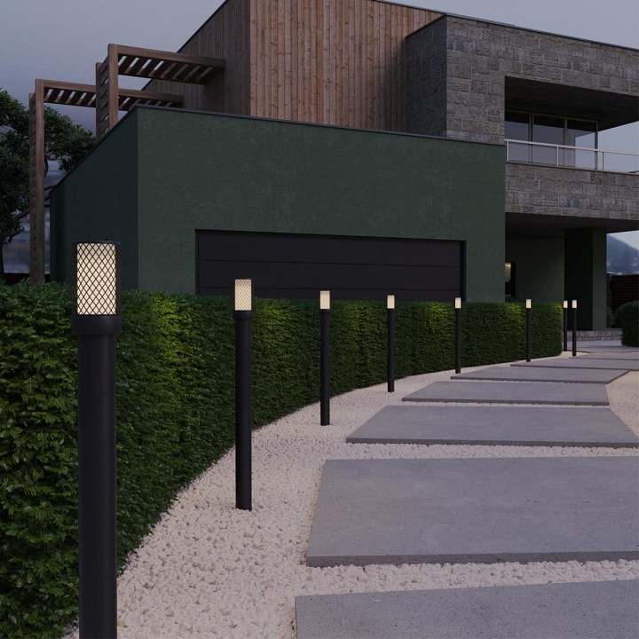 Наземный высокий светильник novotech matrix 370972