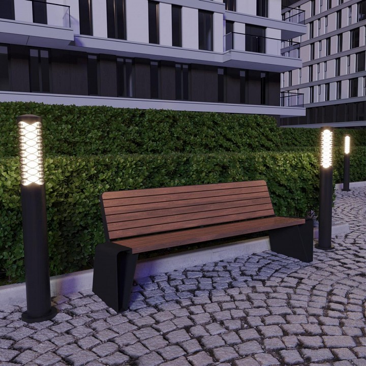 Наземный высокий светильник novotech netz 359282