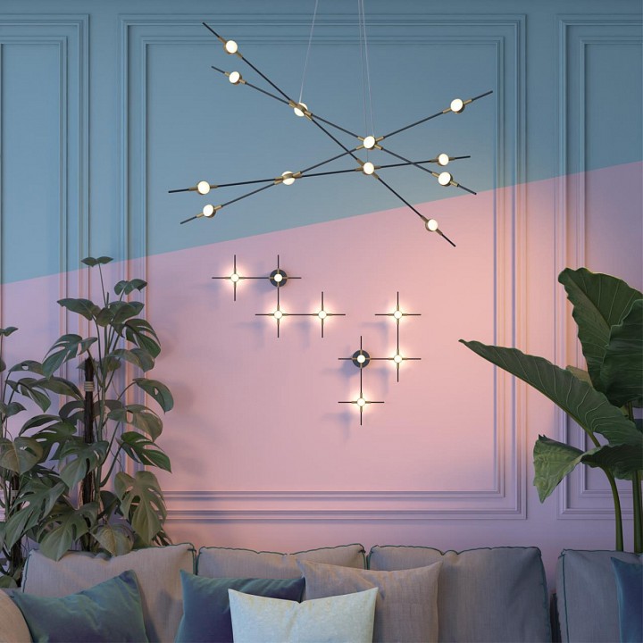 Накладной светильник odeon light costella 3906/14wl