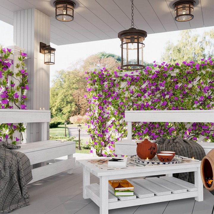 Накладной светильник odeon light virta 4044/1c