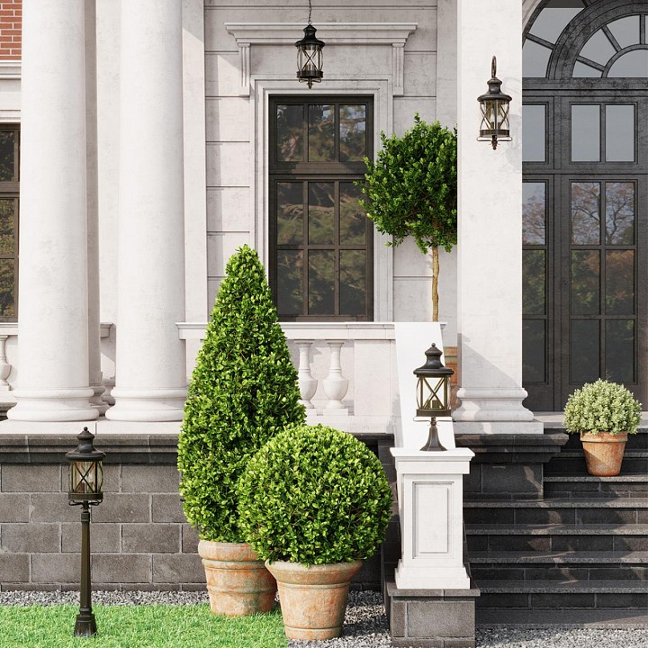 Наземный низкий светильник odeon light sation 4045/3f