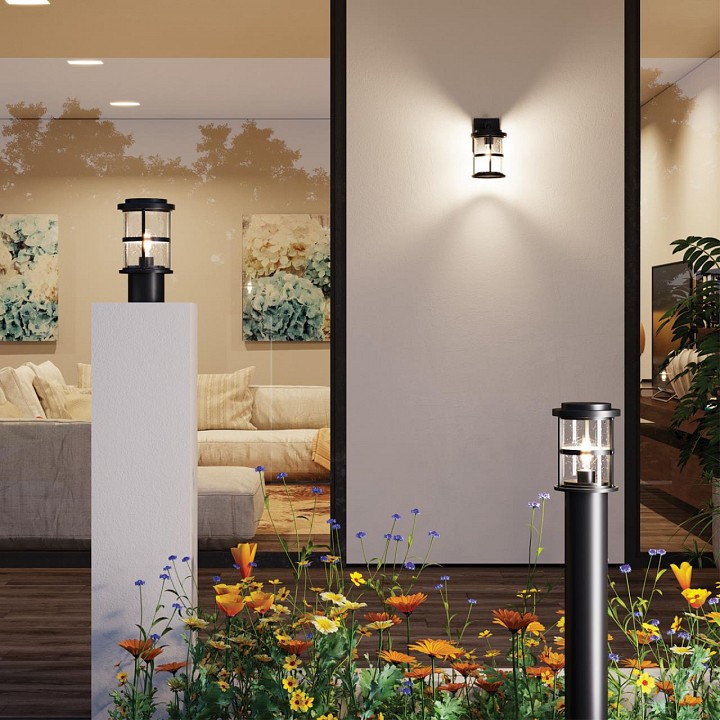 Наземный низкий светильник odeon light magus 4964/1a