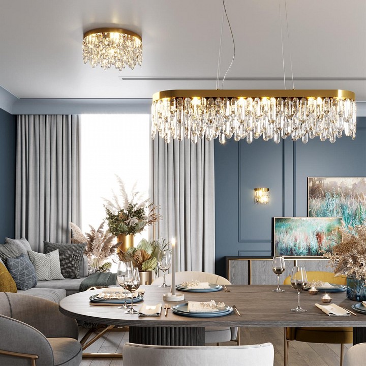 Потолочная люстра odeon light dakisa 4986/6c