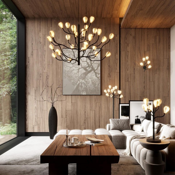 Торшер odeon light gardi 5090/12f