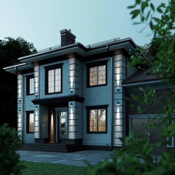 Накладной светильник odeon light long 7071/7wl