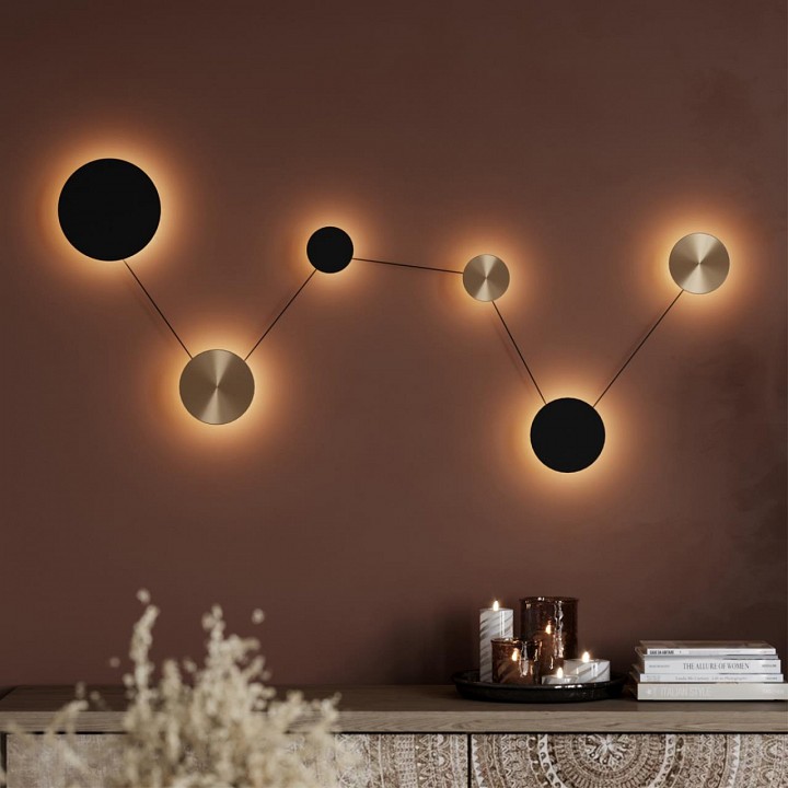 Накладной светильник odeon light galaxy 7115/36wl