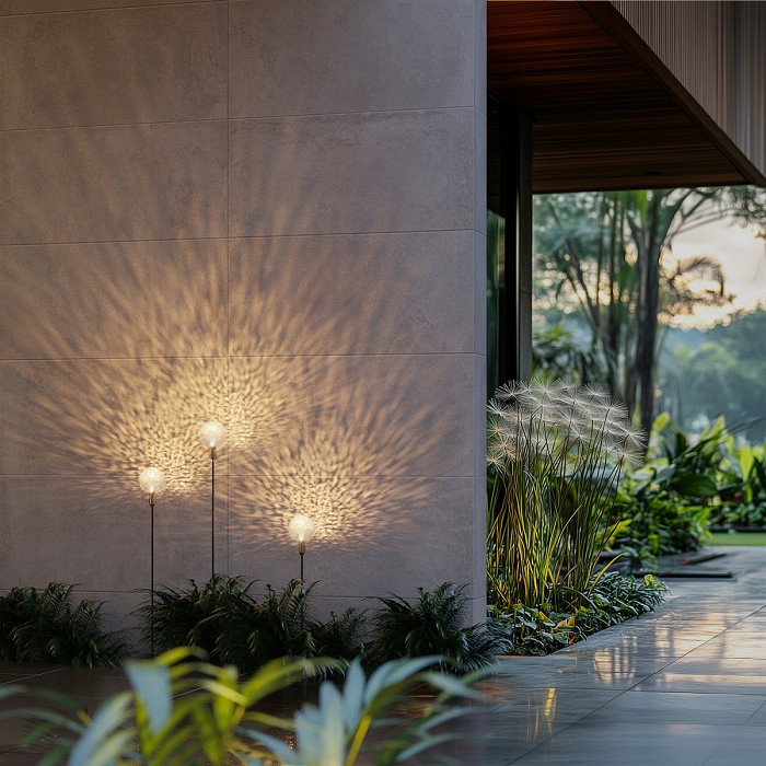 Наземный низкий светильник odeon light dande 7121/2gl