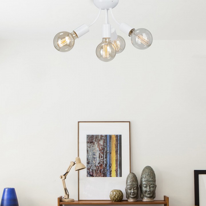 Потолочная люстра vitaluce v3927 v3927-0/4pl