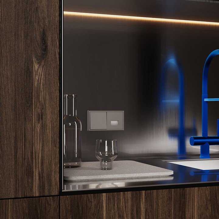 Накладка для заглушки для поста с подсветкой voltum s70 vls002314