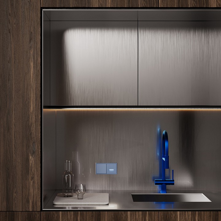 Накладка для заглушки для поста с подсветкой voltum s70 vls002315