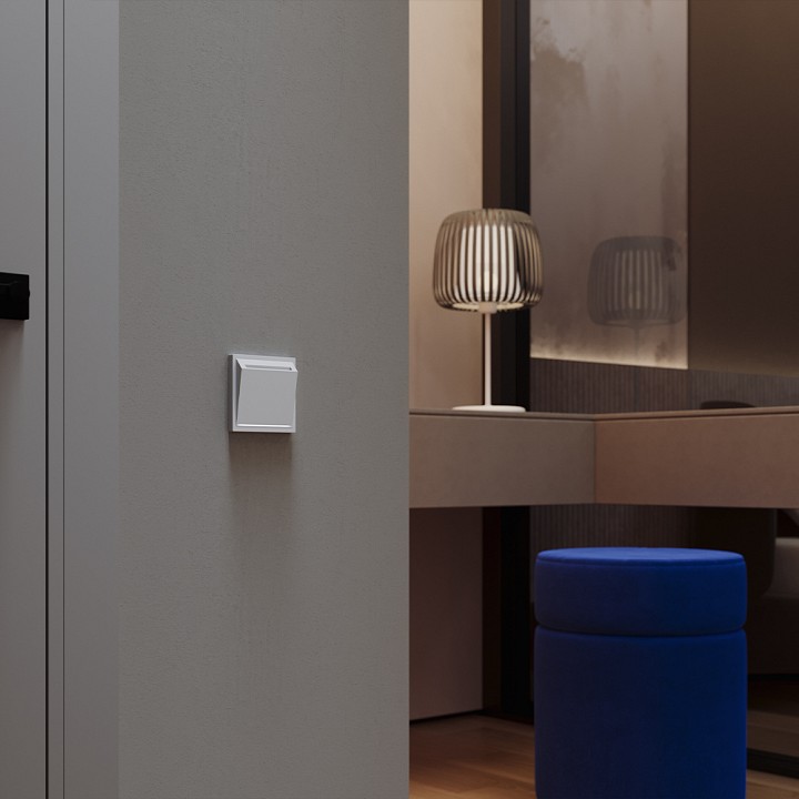 Накладка для электронного карточного выключателя voltum s70 vls002616