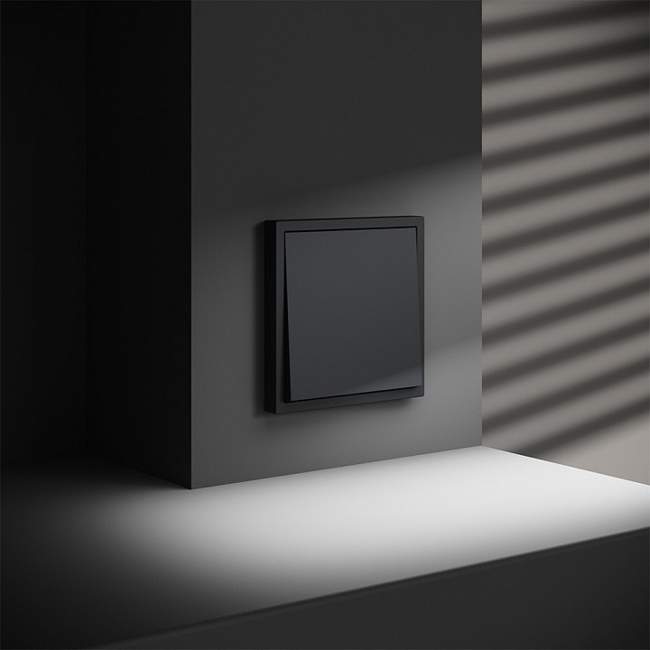 Выключатель одноклавишный без рамки voltum s70 vls010607