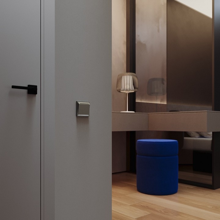 Электронный карточный выключатель без рамки voltum s70 vls010706