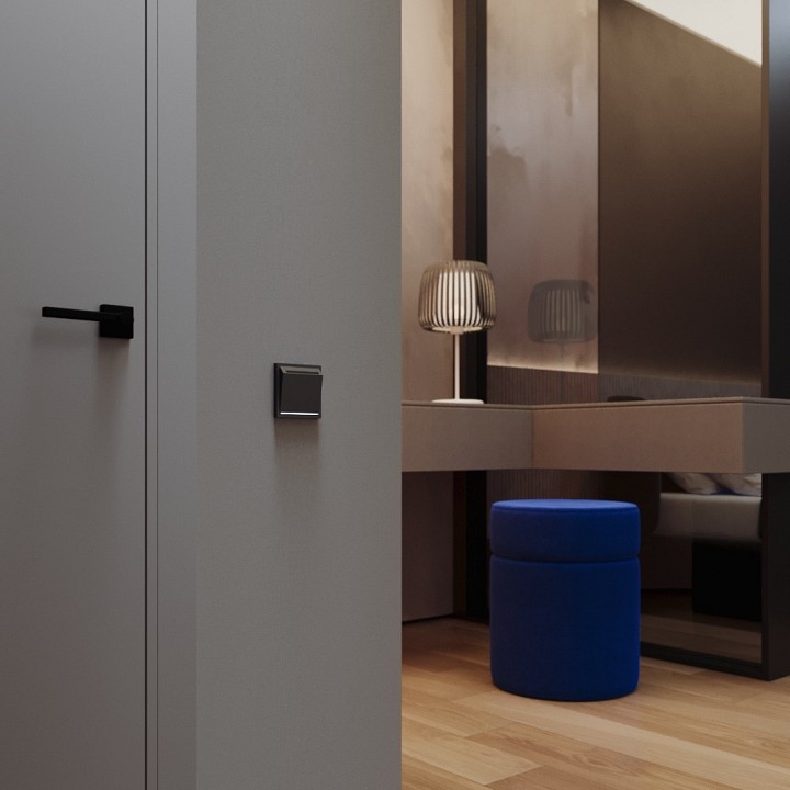 Электронный карточный выключатель без рамки voltum s70 vls010707