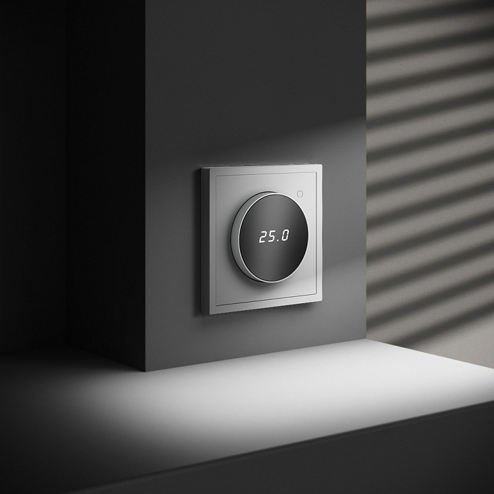 Терморегулятор электромеханический для теплого пола без рамки voltum s70 vls070102