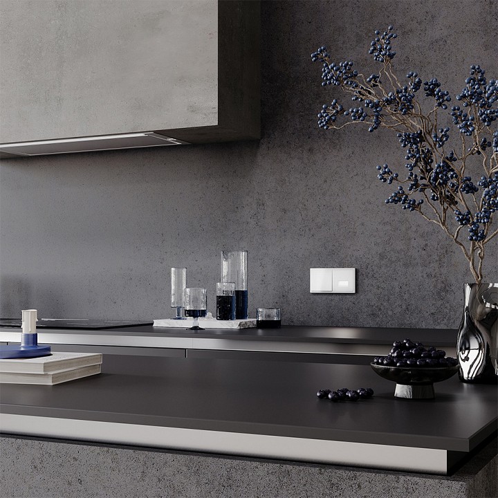 Заглушка для поста с подсветкой, Без рамки voltum s70 vls070601