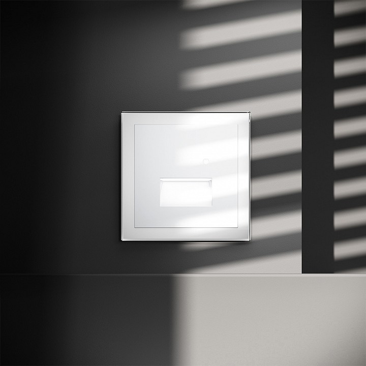 Заглушка для поста с подсветкой, Без рамки voltum s70 vls070701