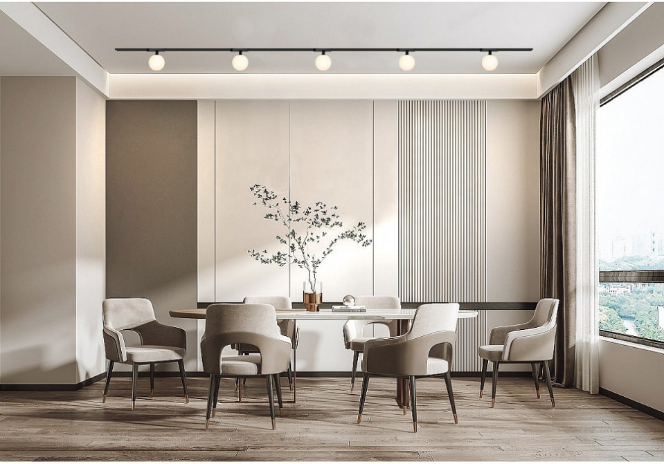 Светильник на штанге iledex technical vision48/25 4825-046-d120-6w-340dg-3000k-bk