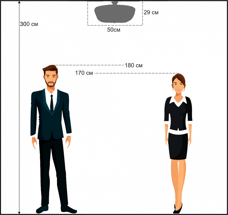 Люстра на штанге arti lampadari castellana castellana e 1.3.50.501 gh