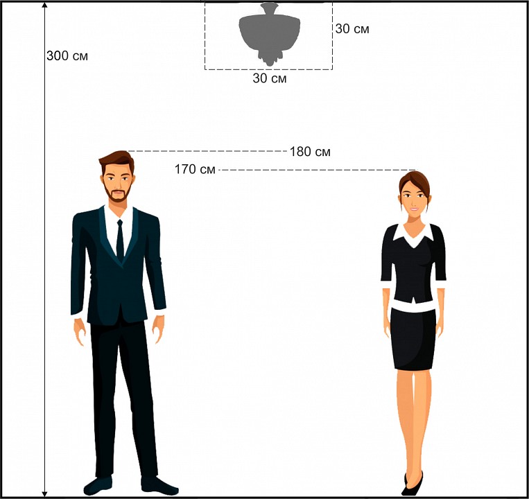 Люстра на штанге arti lampadari nonna nonna e 1.3.30.502 g