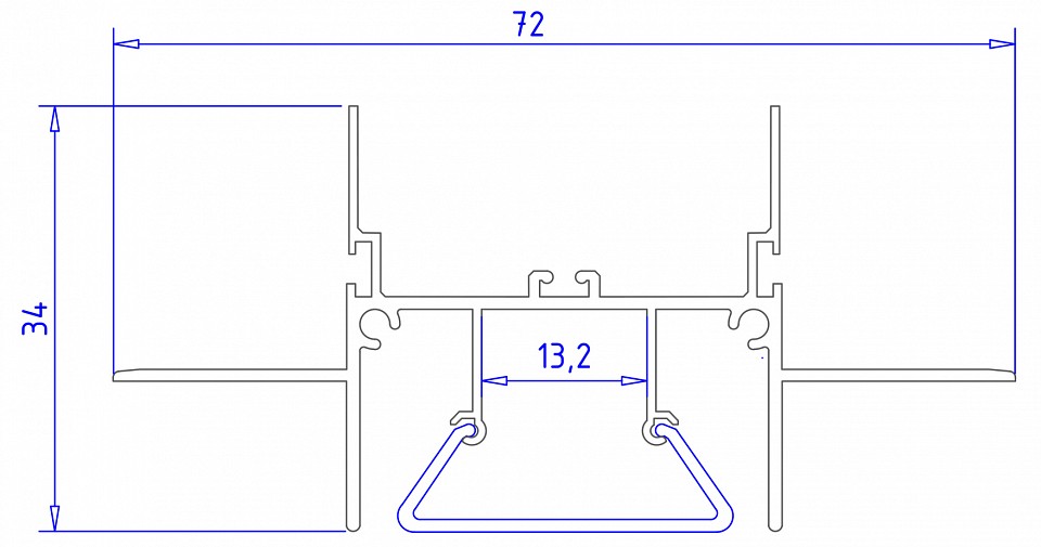 Короб встраиваемый ambrella light gp gp4000al
