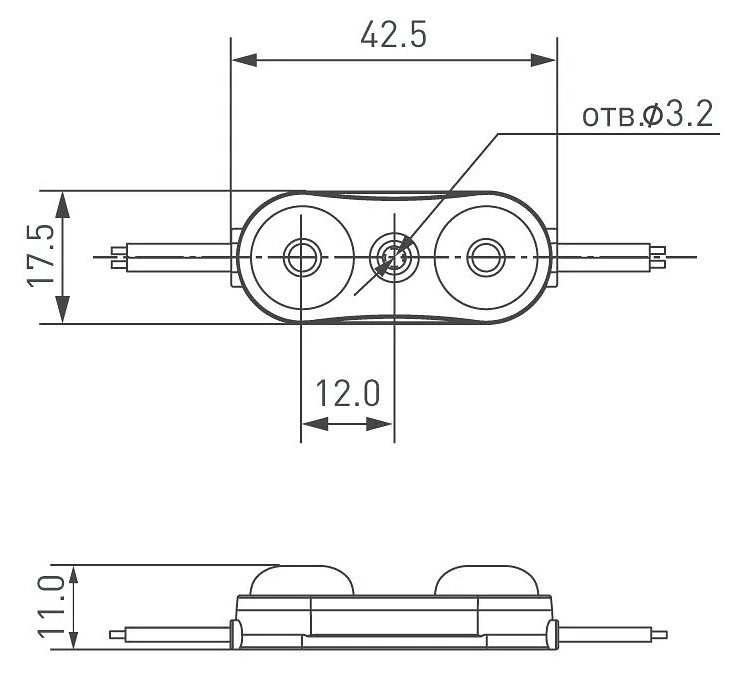 Модуль светодиодный arlight orion 028775