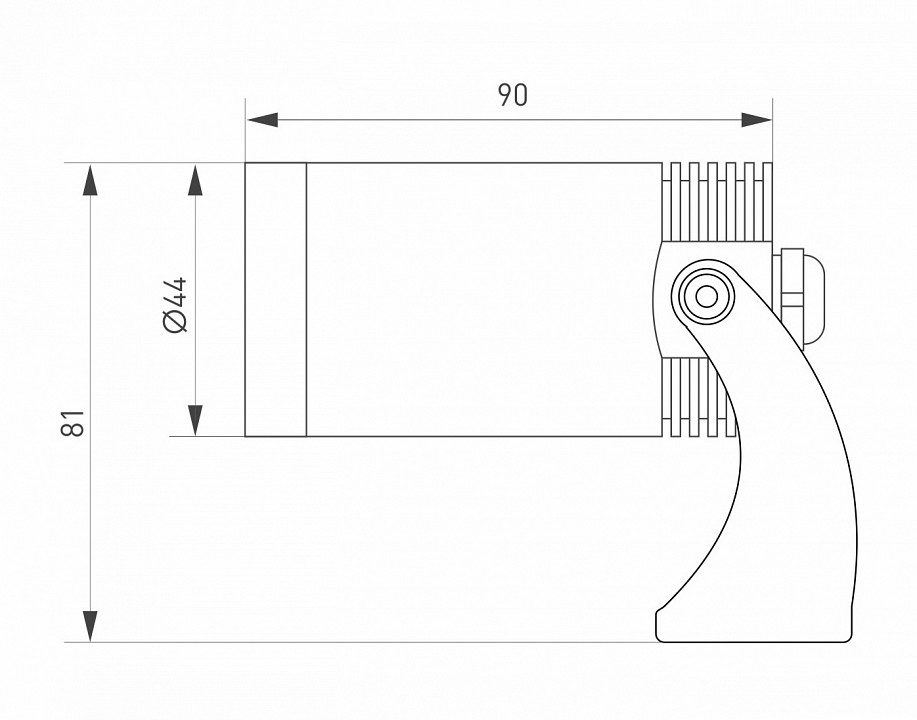 Светильник на штанге arlight water 032756