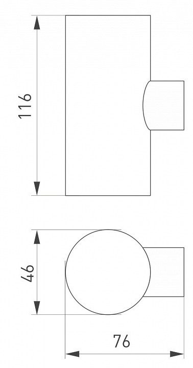 Светильник на штанге arlight ray 033307