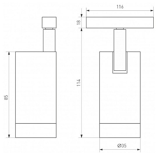 Светильник на штанге arlight mag-orient 035868