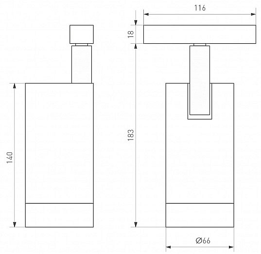 Светильник на штанге arlight mag-orient 037125