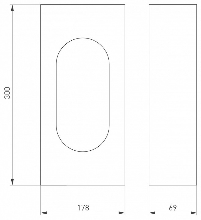 Наземный высокий светильник arlight muse 037525