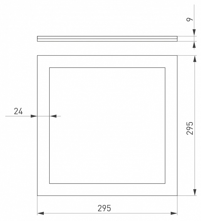 Светильник для потолка армстронг arlight intenso 043551