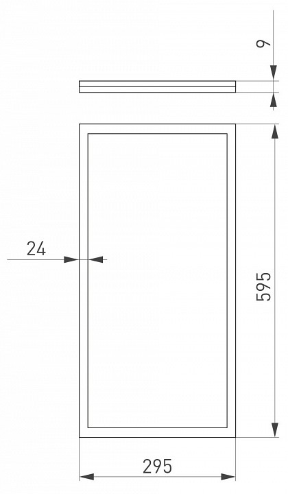Светильник для потолка армстронг arlight intenso 043554