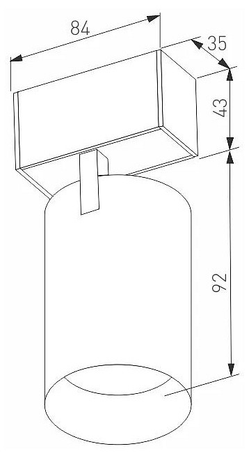 Светильник на штанге arlight mag-45 046586