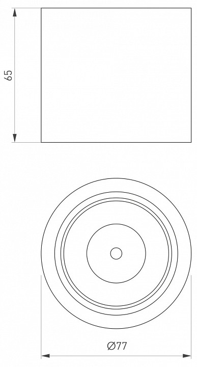 Накладной светильник arlight dice 046626