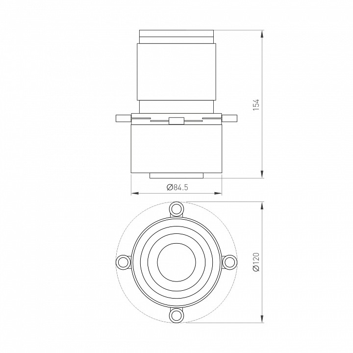 Плафон металлический arlight calipso 046747