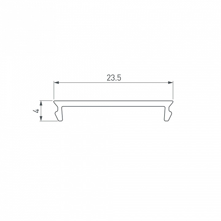 Рассеиватель arlight opal 053807