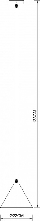 Подвесной светильник arte lamp david a7033sp-1bk