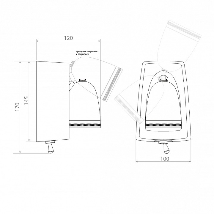 Бра covali  wl-51982
