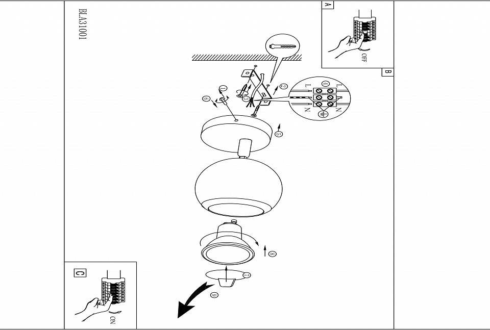 Спот eglo bimeda 31001