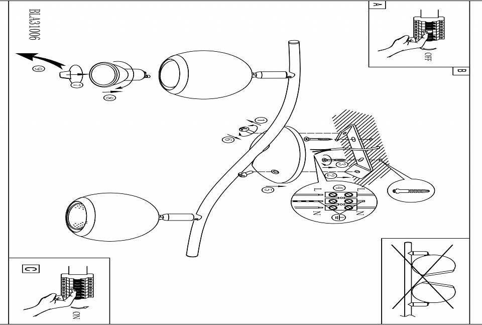 Спот eglo bimeda 31006