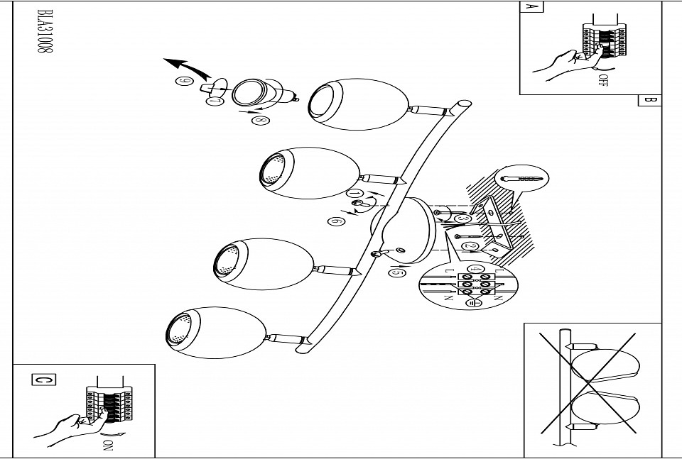 Спот eglo bimeda 31008