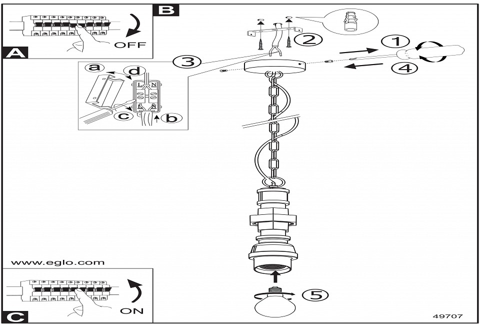 Рамка на 5 постов arlight omali 049707