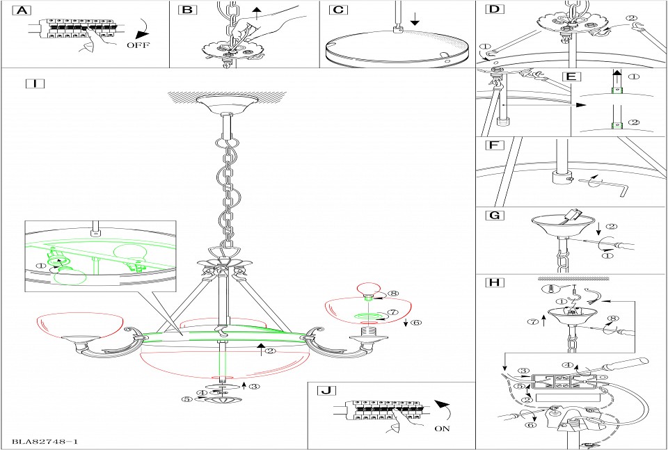 Подвесная люстра eglo savoy 82748