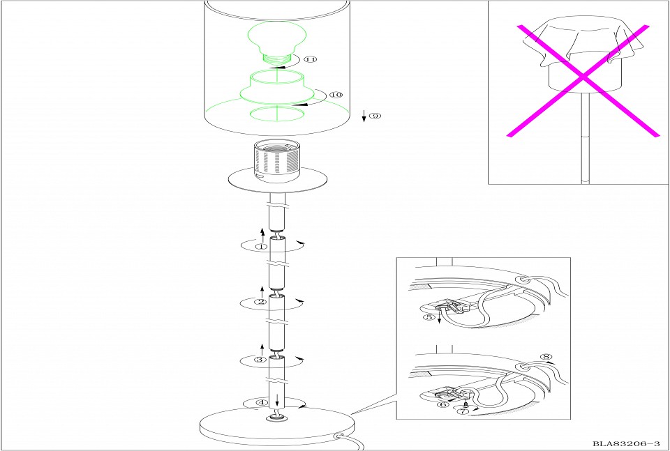 Торшер eglo troy 3 85982