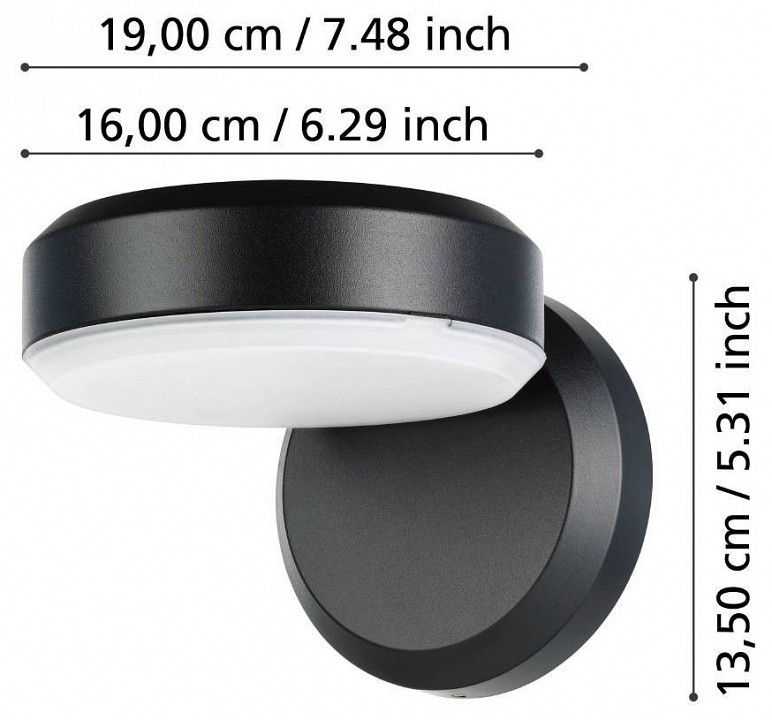 Светильник на штанге eglo fornaci 900673